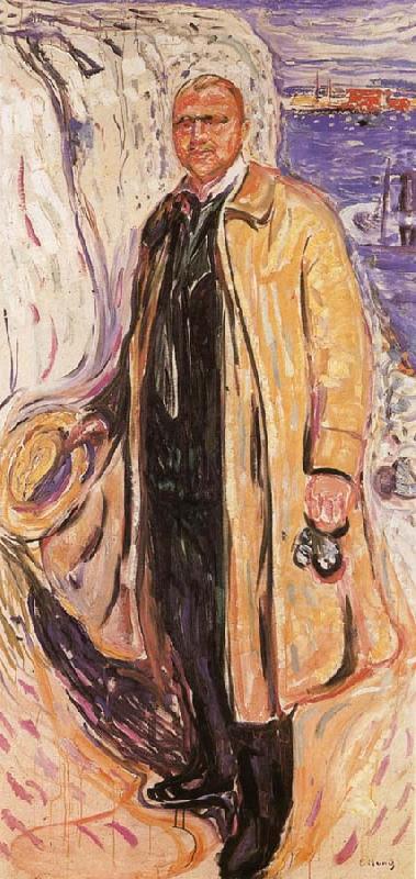 Portrait, Edvard Munch